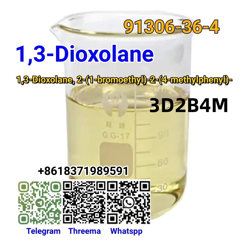 CAS 91306-36-4 Chemical Raw Material 2-(1-bromoethyl)-2-(p-tolyl)-1,3-dioxolane Yellow