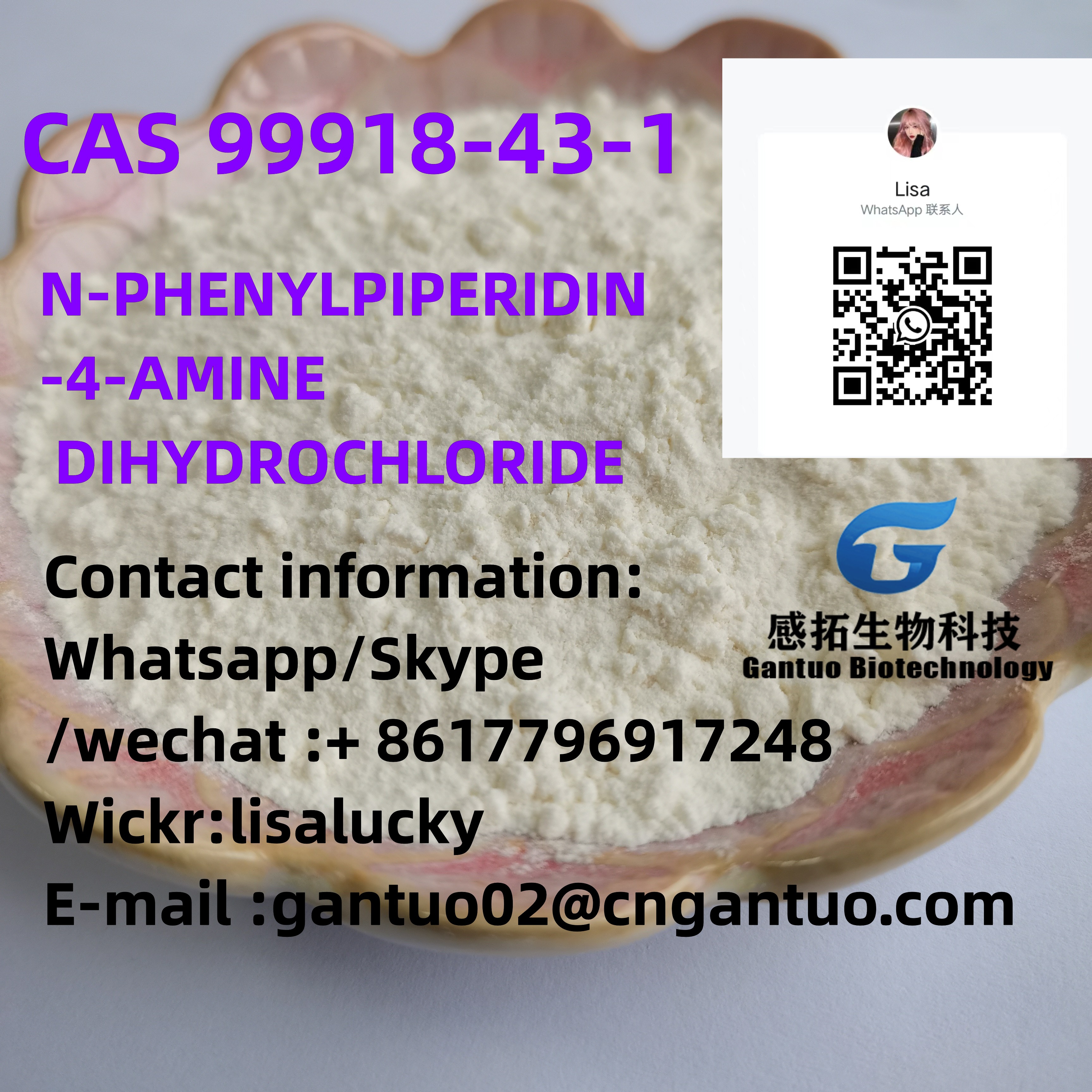 N-PHENYLPIPERIDIN -4-AMINE DIHYDROCHLORIDE CAS 99918-43-1