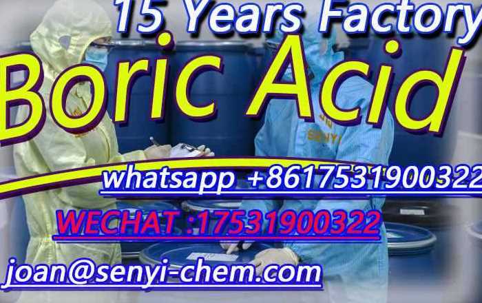 Boric acid,CAS.11113-50-1(Mail:joan@senyi-chem.com) +8617531900322)														