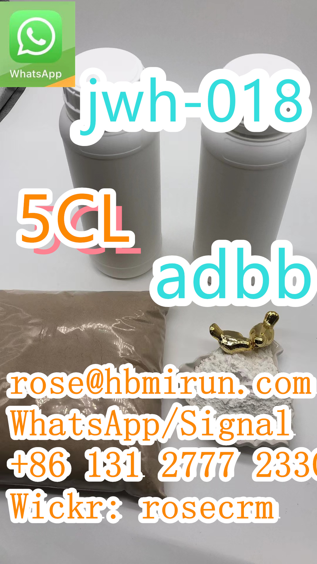 Chemical Intermediate Raw Material  5cl-adb-a/adbb/jwh-018