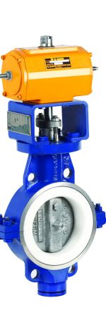 شیرهای کنترلی پروانه ای (Butterfly Control Valve )