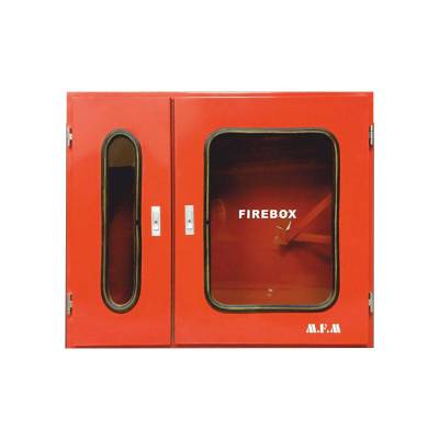 جعبه آتش نشانی دوقلو فلزی مزینانی مدل F203