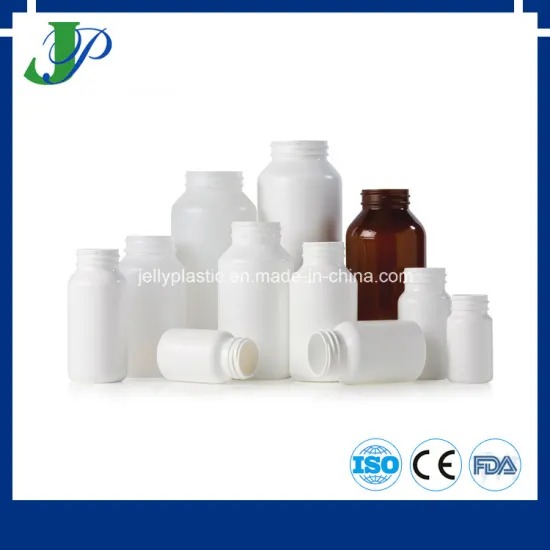 بطری سفید HDPE 120 سی سی با درپوش پیچ