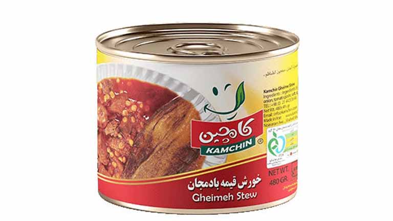 خورش قیمه بادمجان کامچین