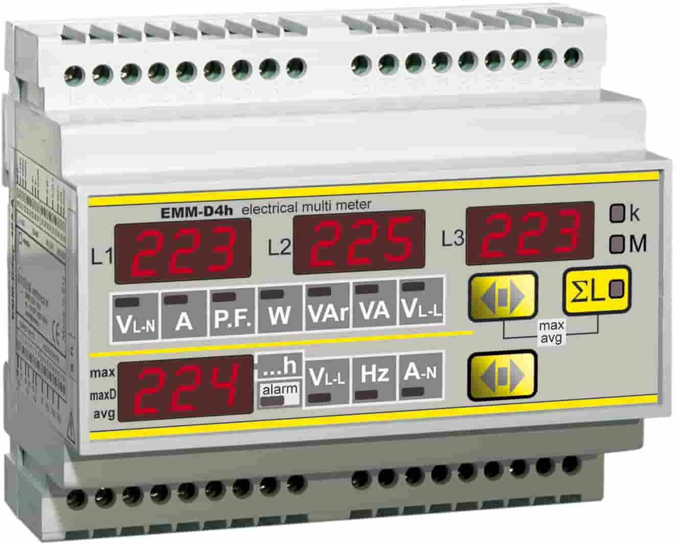 مولتی‌متردیجیتال ریلی EMM-D4h/EMM-µD3h