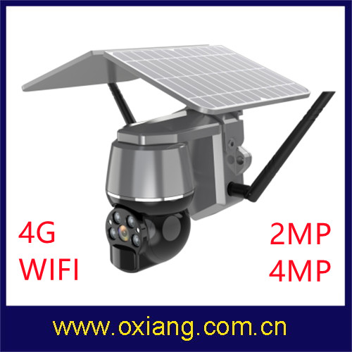 باتری خورشیدی 4G وای فای OX-MS700 دوربین کروی