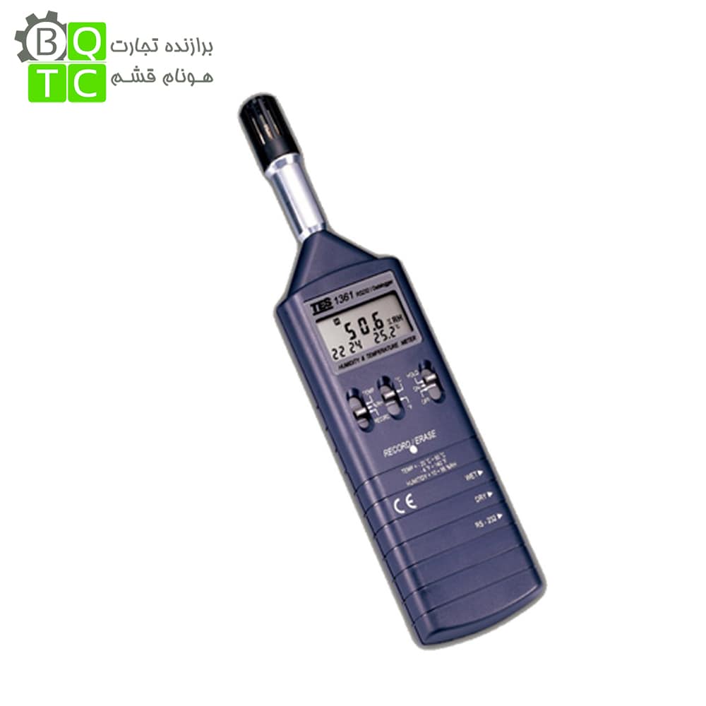 ترمو رطوبت سنج دیتالاگر مدل TES-1361C