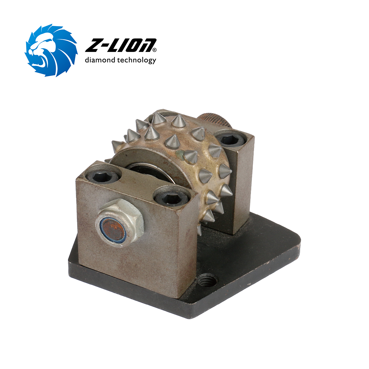 ZL-BH01 Trapezoid Base Bush Hammer Plate for Angle Grinder
