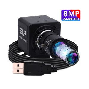 ELP 8 مگاپیکسل SONY IMX179 2.8-12MM VARIFOCAL CS USB WEBCAM