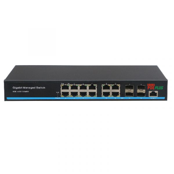 سوئیچ اترنت مدیریت 12GE+4SFP