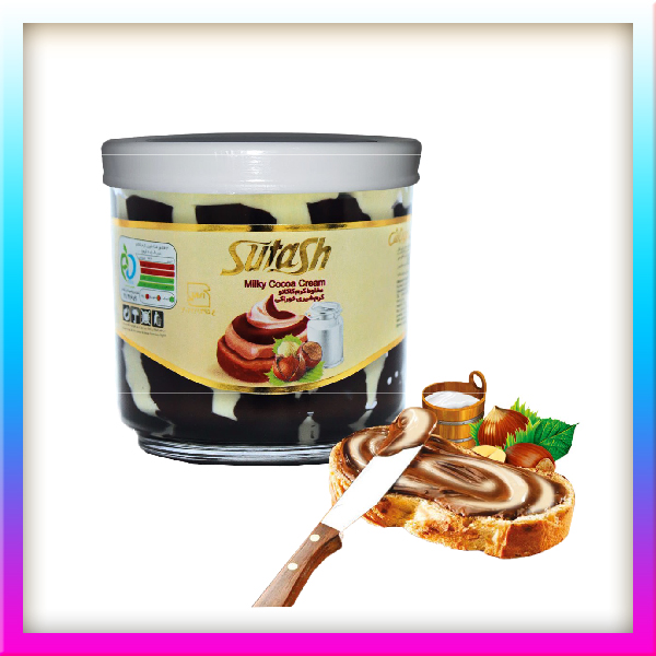 شکلات صبحانه طرح سپیده دو رنگ (150g)