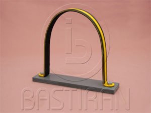 بست لوله با بالشتک پلی اتیلن (Polyethylene Base Plate Clamp