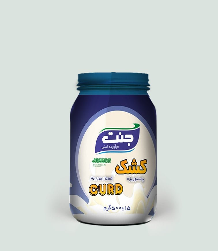 شیشه کشک بزرگ جنت - 500 گرم