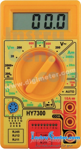 مولتی متر جیبی و کابل تستر مدلHY7300 ساخت Digimeter