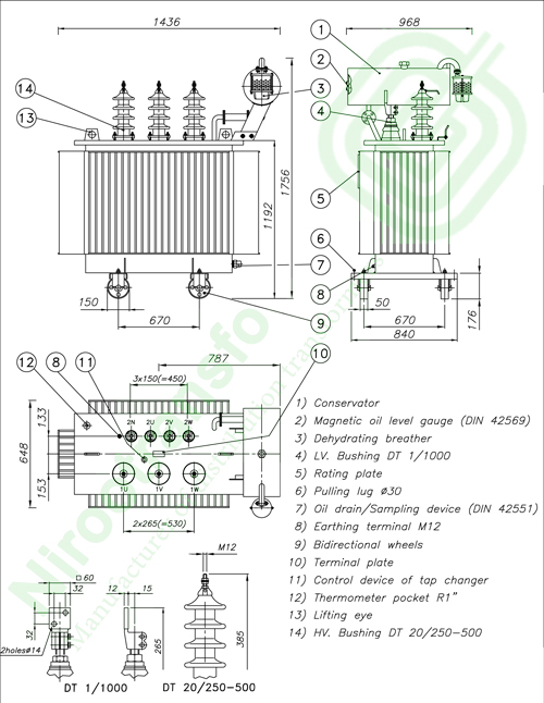 ترانسفورماتور 400kVA