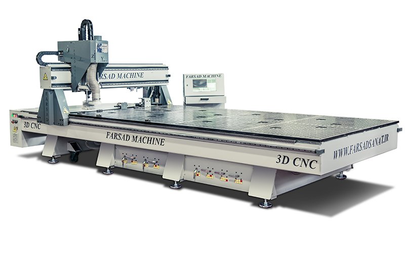 دستگاه CNC سه محور دستی