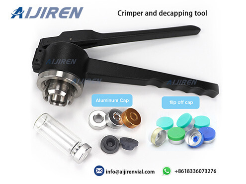 ویال شیشه ای دستی Crimper and Decapping tool