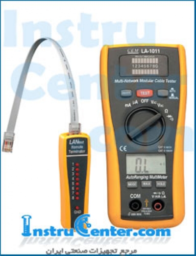 تستر شبکه و مولتی متر مدل la-1011 ساخت شرکت استاندارد