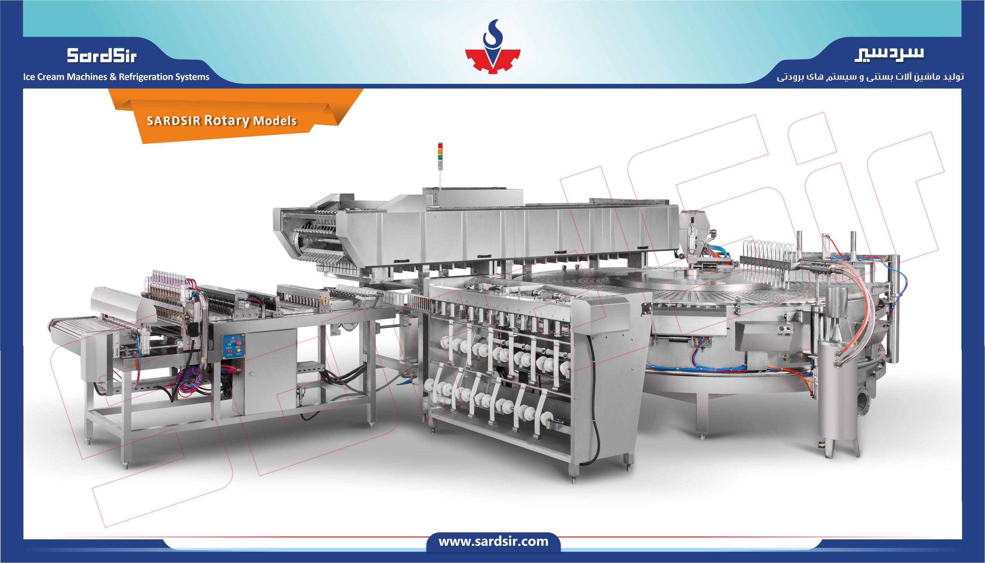 دستگاه های تمام اتوماتیک روتاری (Rotary)