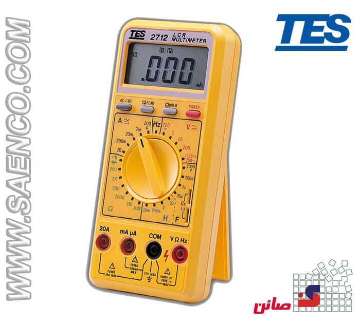 ال سی آر متر دیجیتال مدل TES-2712ساخت کمپانی TESتایوان