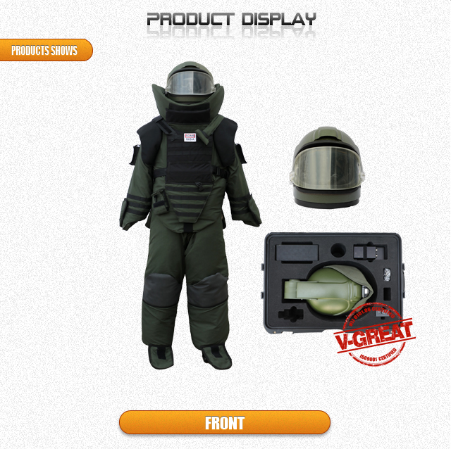 V-GREAT EOD BOMB DISPOSAL SUIT