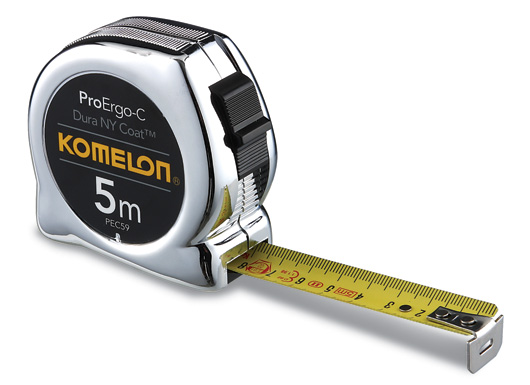 متر ۳ متری روکش کروم کوملون | komelon measuring PEC-36