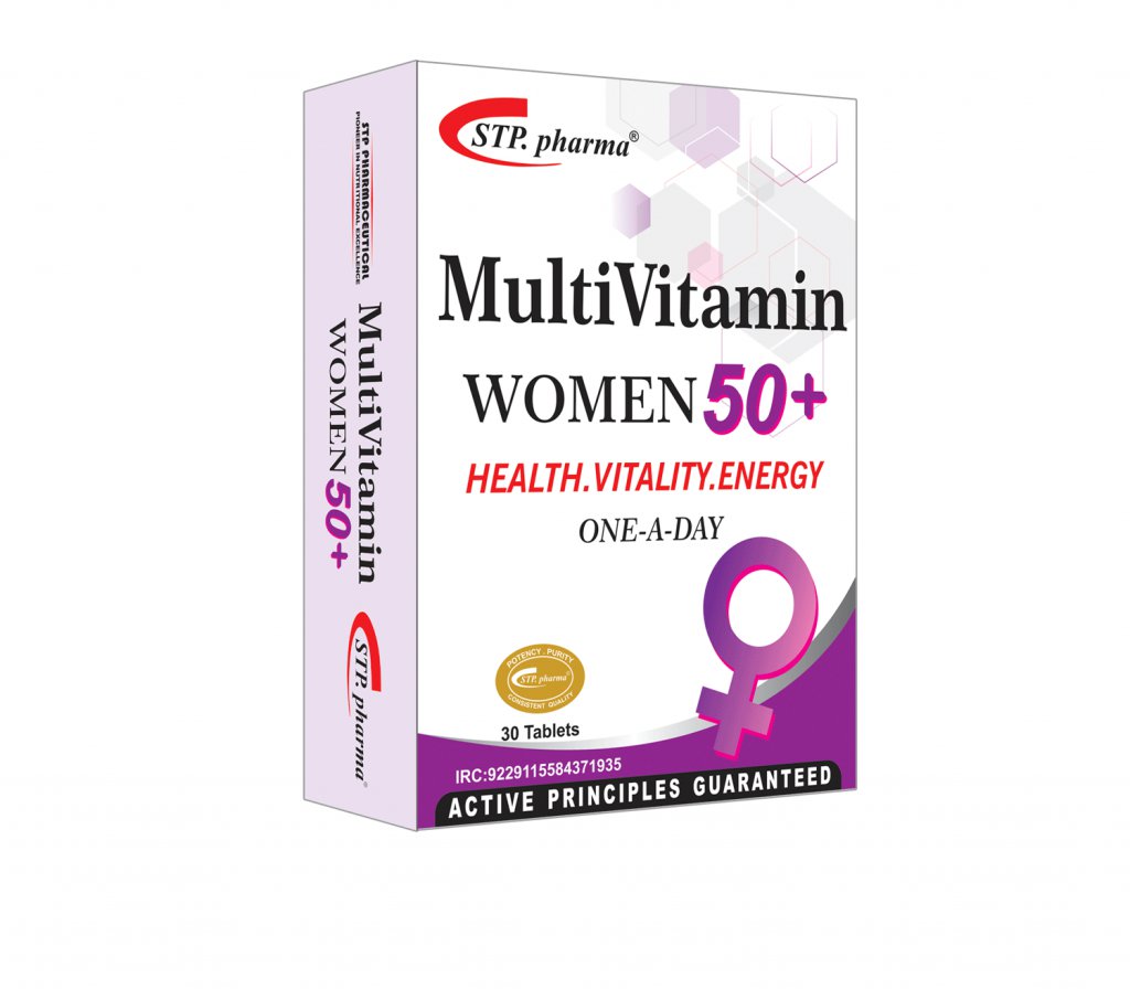 مولتی ویتامین خانم های بالای 50 سال-multivitamin women