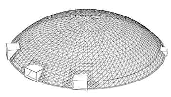 سازه فضایی گنبدی