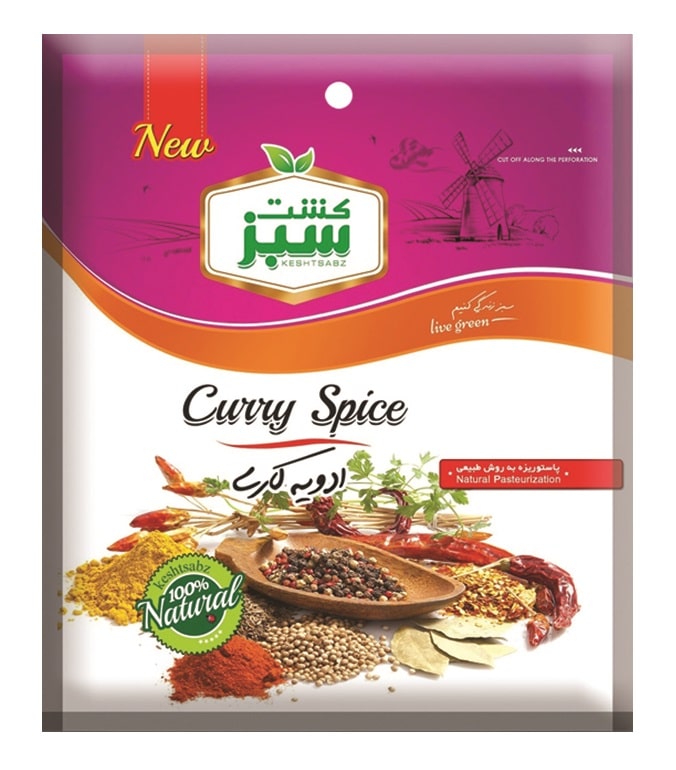 ادویه کاری 50 گرم آویز