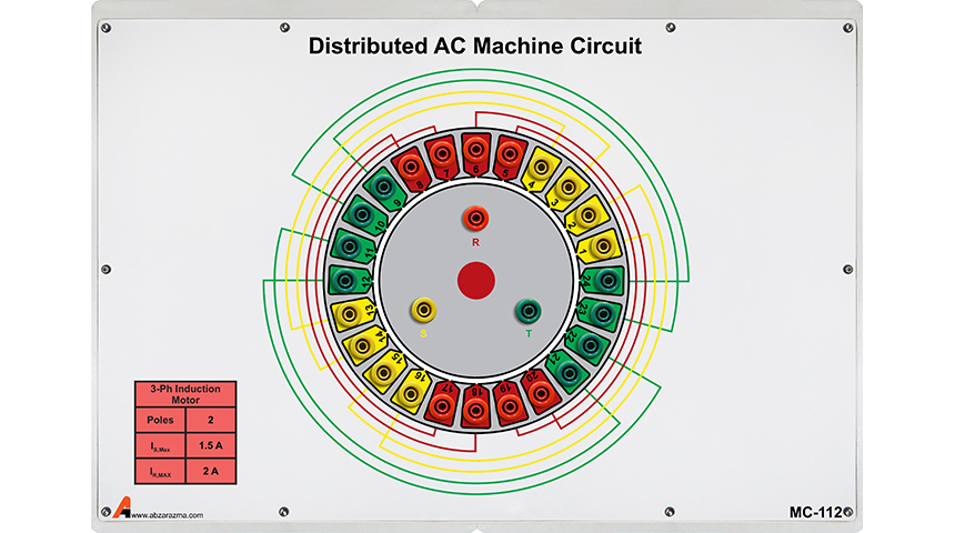 آموزنده مدار گسترده ماشین AC - مدل MC-۱۱۲