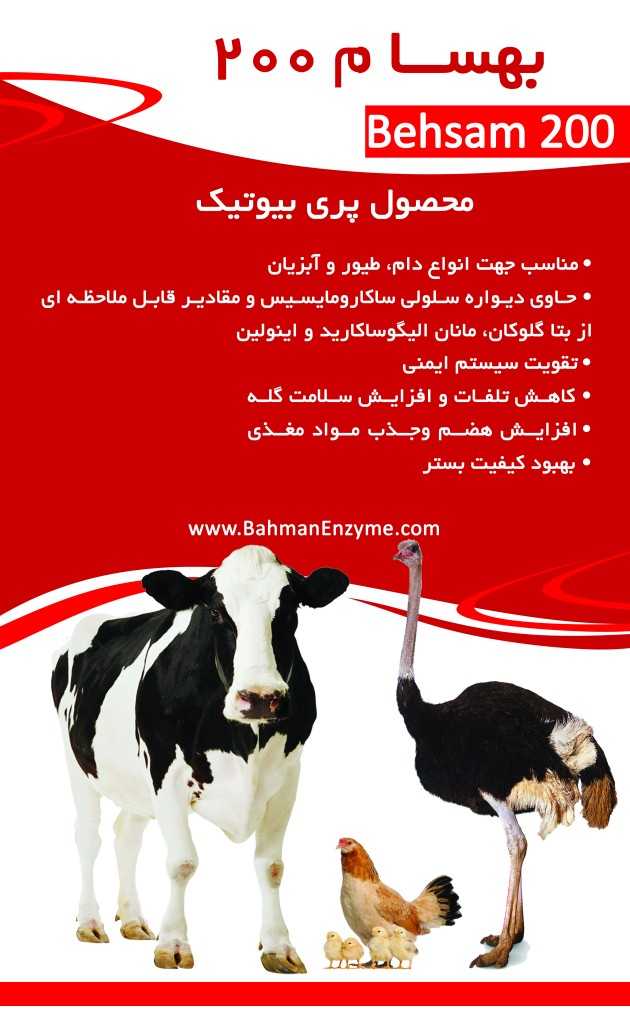 بهسام ۲۰۰ (یک محصول پری بیوتیک)