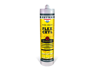 درزگیر اکریلیک بدون ترک زتکس ZETTEX FLEXCRYL NON- CRACK