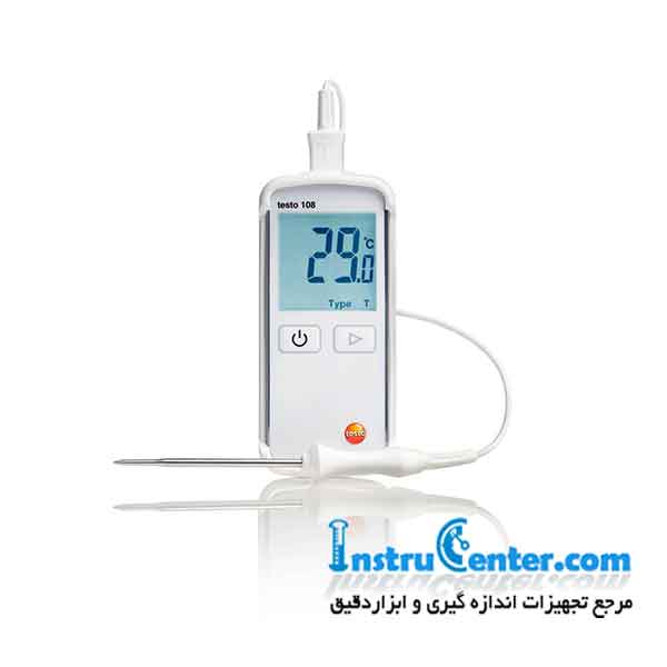 دماسنج موادغذائی ضدآب 108 تستو testo 108