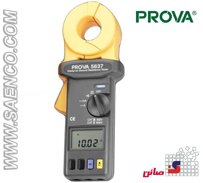 کلمپ تسترمقاوت زمین, مدل PROVA 5637 ساخت کمپانی PROVA تایوان