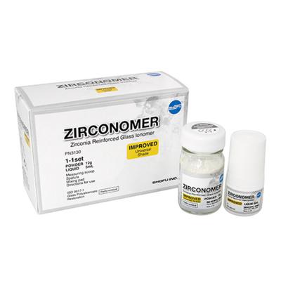 گلاس آیونومر Zirconomer تقویت شده با زیرکونیا