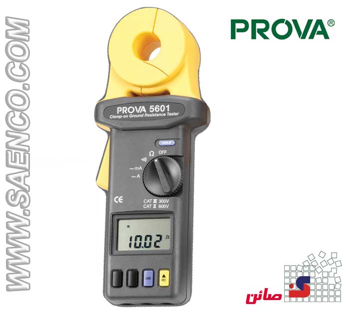 ارت سنج کلمپی, کلمپ مقاوت زمین, مدل PROVA 5601 ساخت کمپانی PROVAتایوان