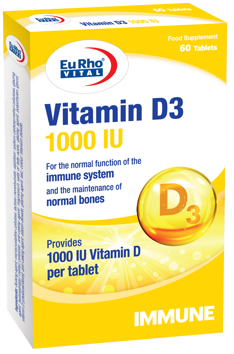 ویتامین د3 1000 واحد / Vitamin D3 1000 IU