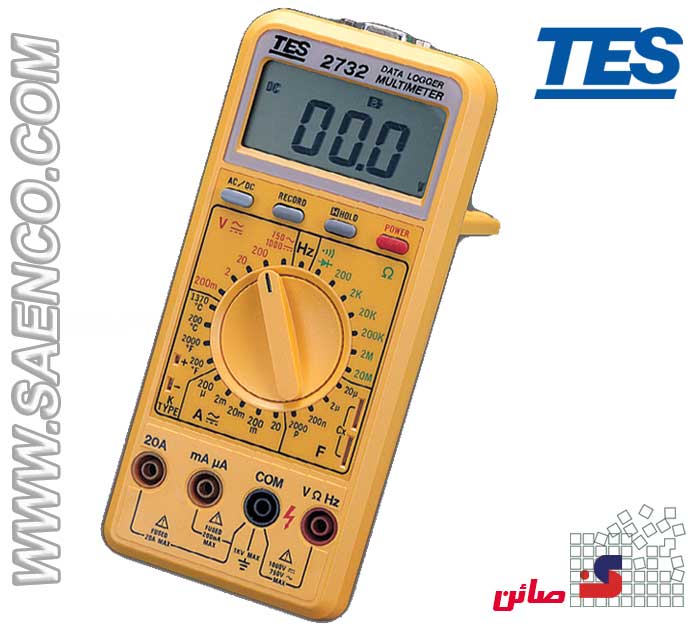 مولتیمتر دیتالاگر مدلTES-2732Aساخت کمپانی TES تایوان