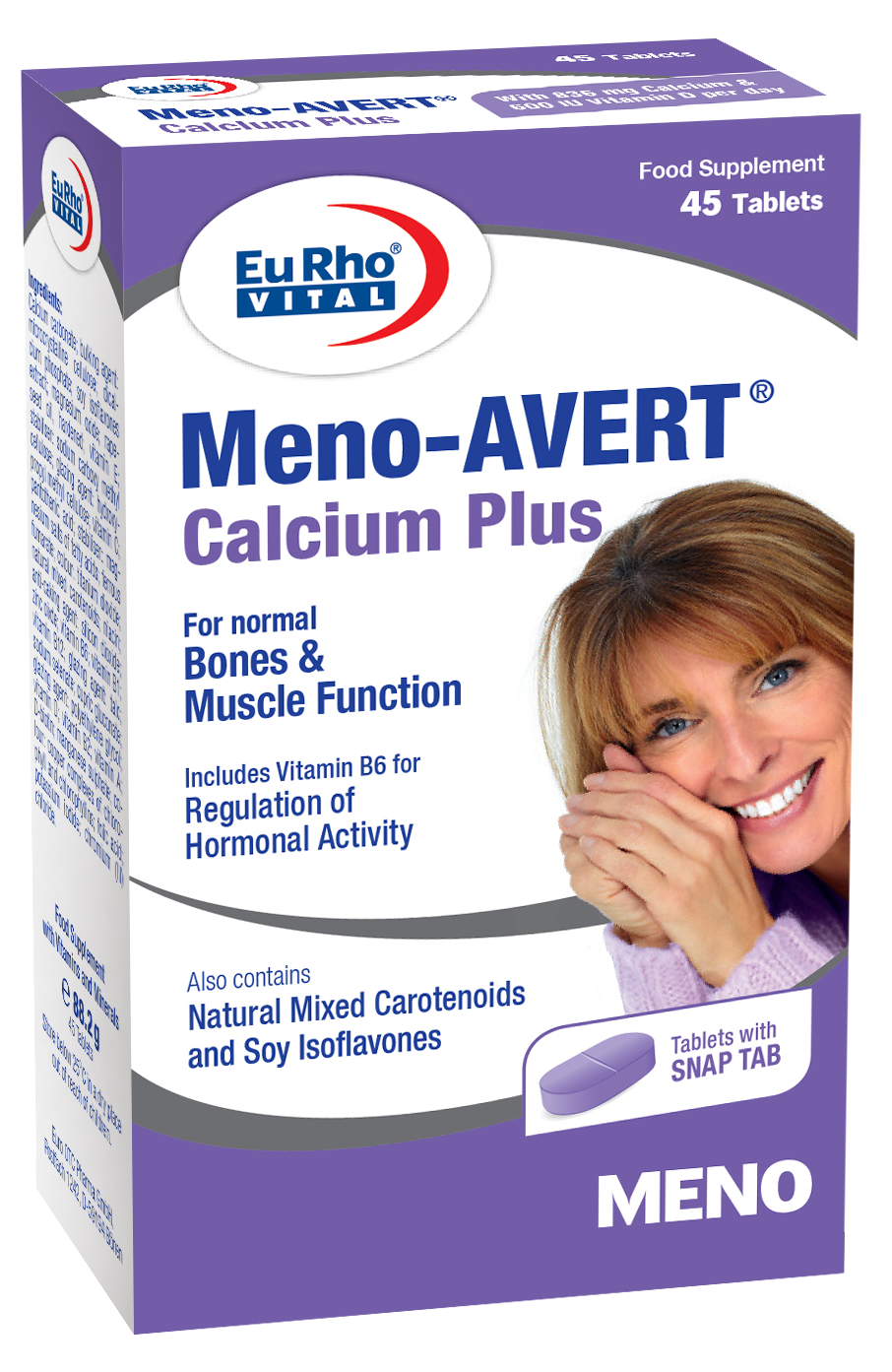 قرص منواورت کلسیم پلاس / Meno-AVERT Calcium Plus