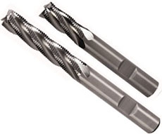 HSS Roughing End Mills - Square