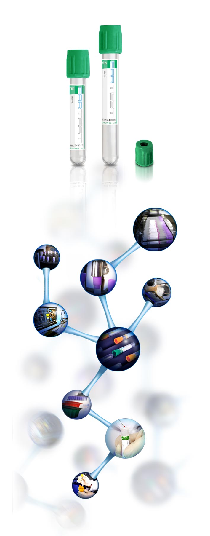 لوله وکیوم خون گیری هپارین (Heparin)