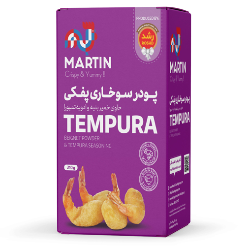 پودر سوخاری پفکی (تمپورا) مارتین