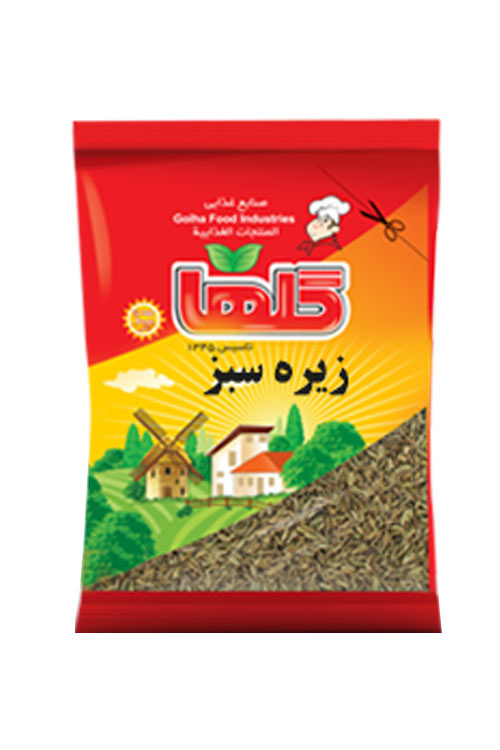 زیره سبز سلفونی مقدار 50گرم