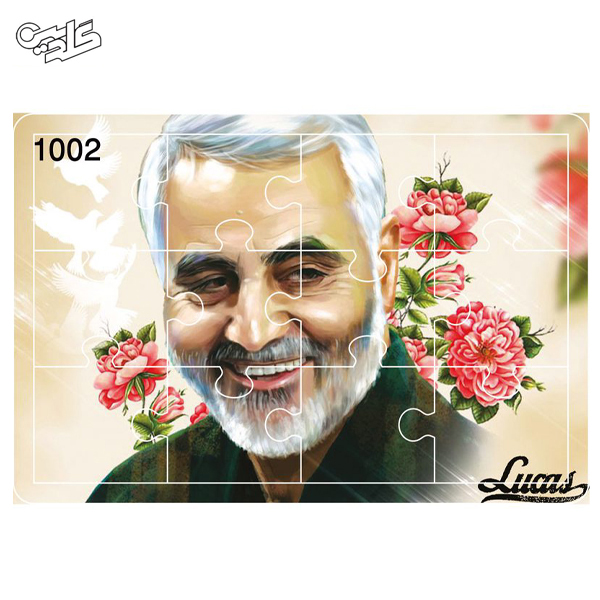 پازل چوبی 12 تکه کد 1002