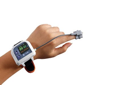 Wrist pulse oximeter
