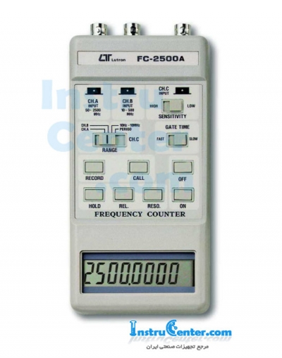 فرکانس متر دیجیتال پرتابل مدل FC-2500