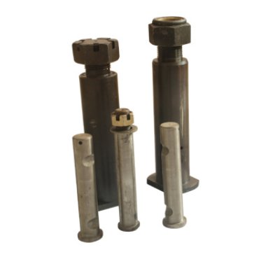 Balance beam pin shaft