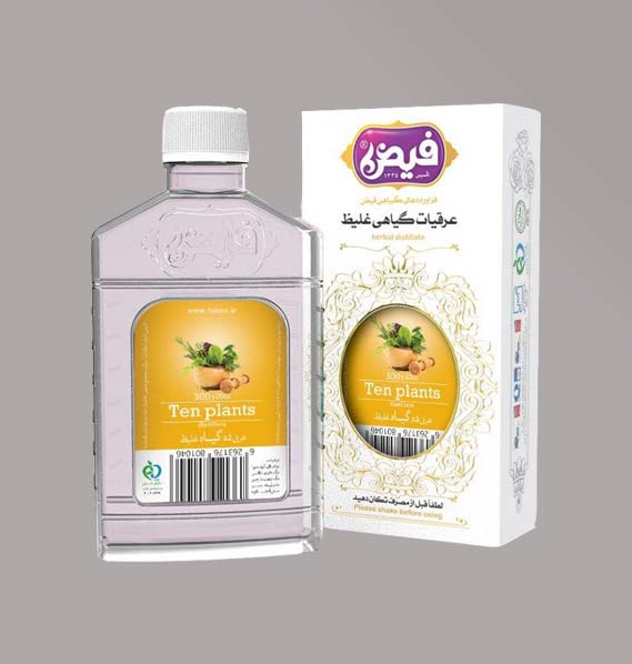 عرق ده گیاه(قند خون) غلیظ