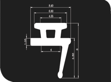 پروفیل در و پنجره کد Lift & Slid-51990