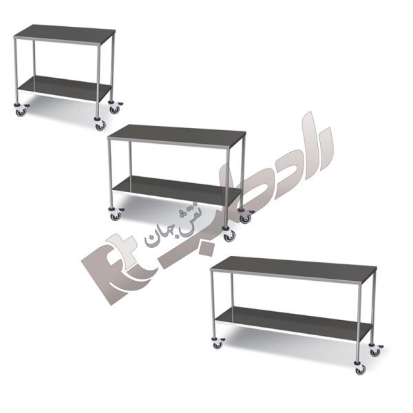 میز کار تمام استیل PTA28A, PTA28B, PTA28C